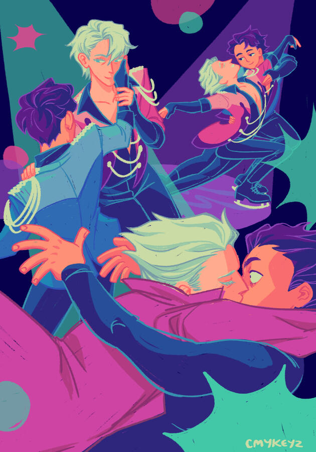 Yuri!!! On Ice 8x10"