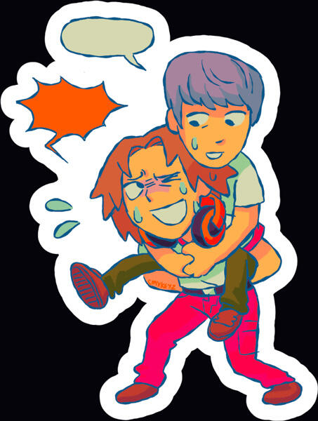 3" sticker