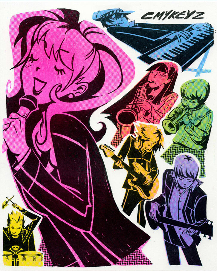 RISO investigation team | persona 4