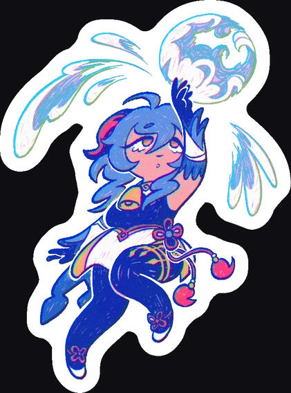 CLEARANCE! 3" sticker (PACK ONLY)