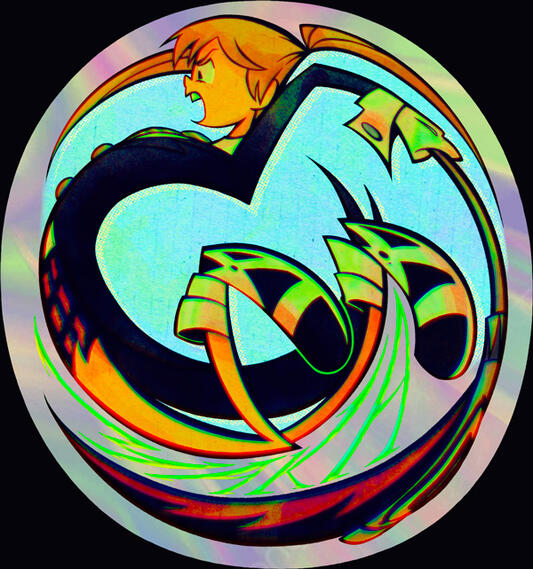 3" holo sticker (PACK ONLY)