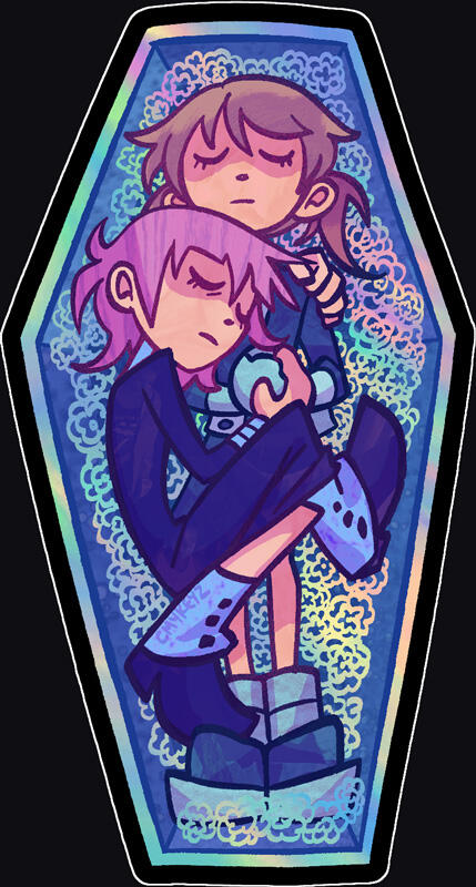 3" holo sticker