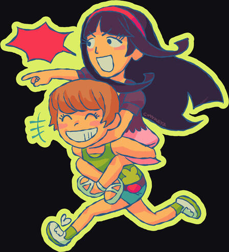 NEW! yukiko/chie (yukichie) | persona 4