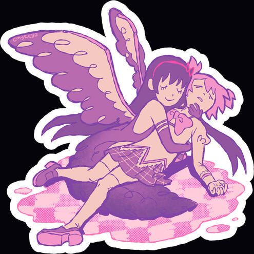 madoka/homura (madohomu) | madoka magica