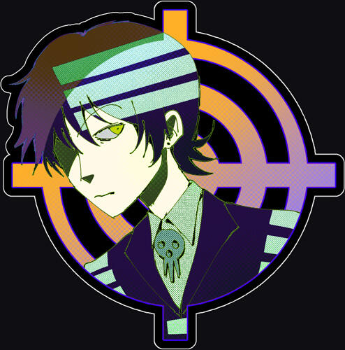 3" sticker