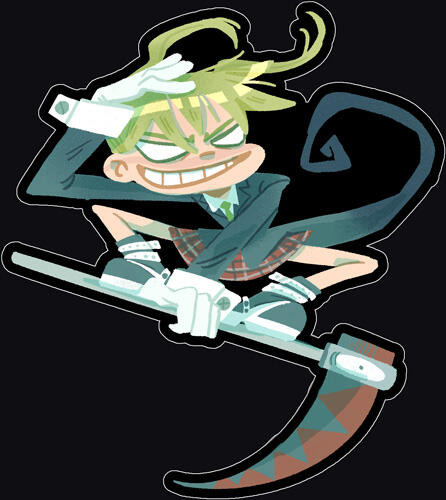 3" sticker